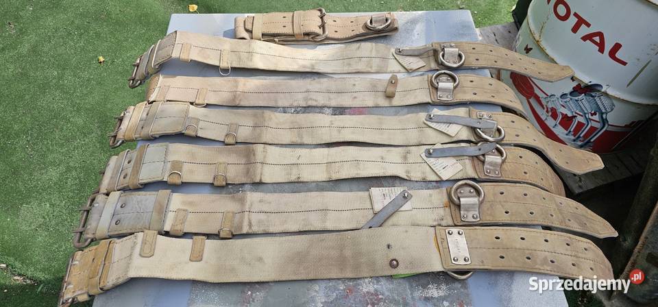 Pas strażacki PRL vintage zabytkowy nowy Pozostałe Wrocław