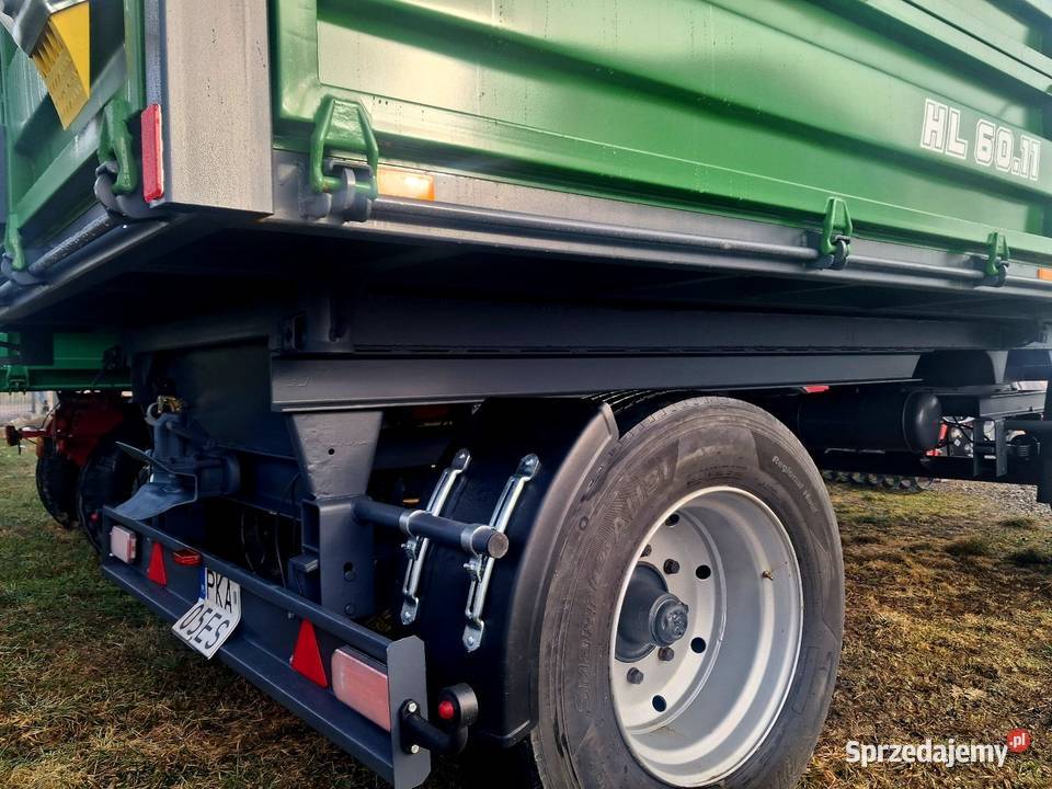 Przyczepa wywrot trzy strony HL6011 nieuszkodzony