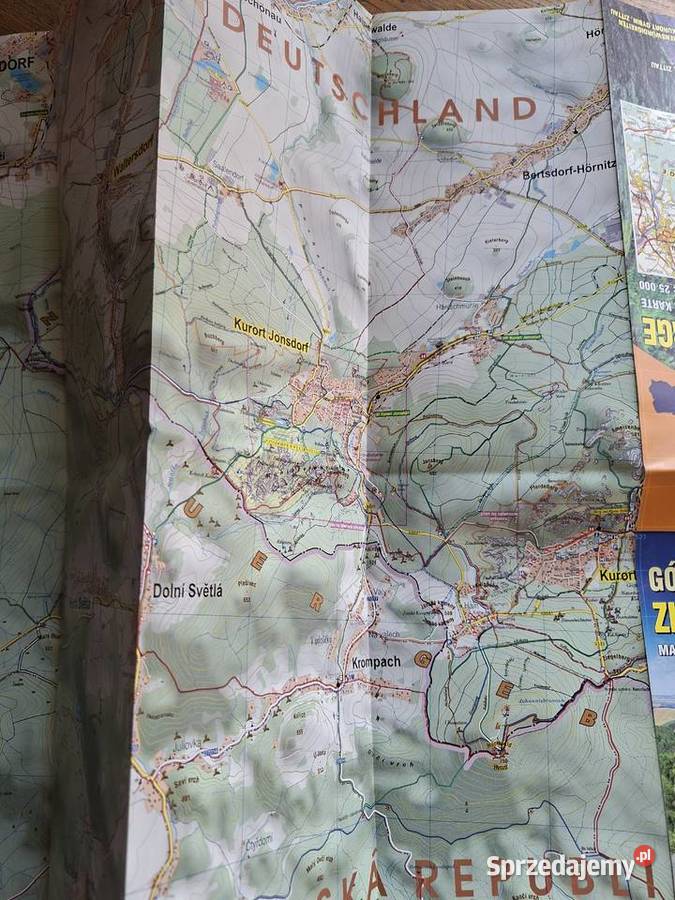 Góry Żytawskie Zittauer Gebirge 125 000 małopolskie Kraków