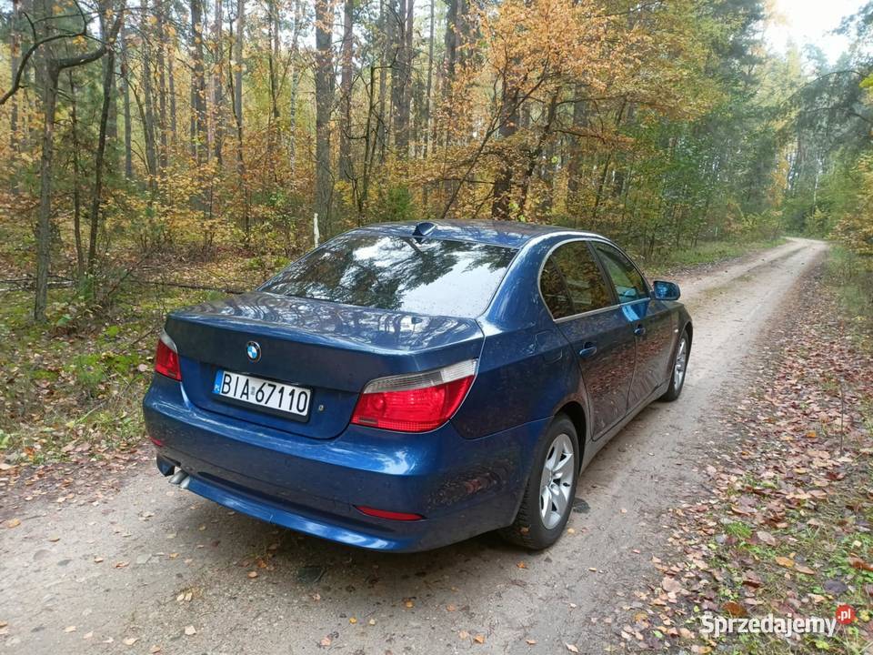 BMW 5 E60 530D 30D M57 218 2003 stan ASR (kontrola trakcji) podlaskie Suchowola