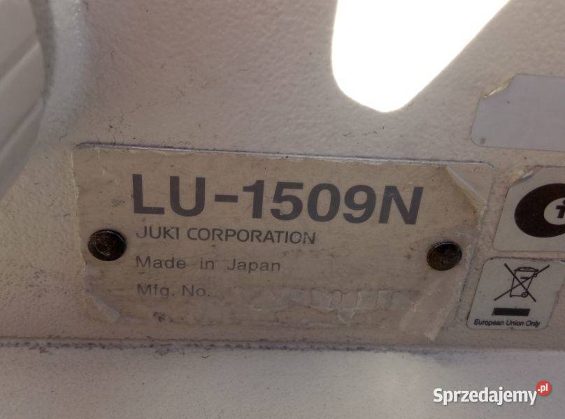 Stębnówka JUKI LU 1509N Prąd 230V Durkopp Adler Wałbrzych sprzedam