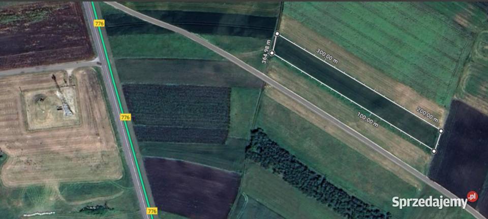 Działki rolne 1zł/m2 Wiślica sprzedam