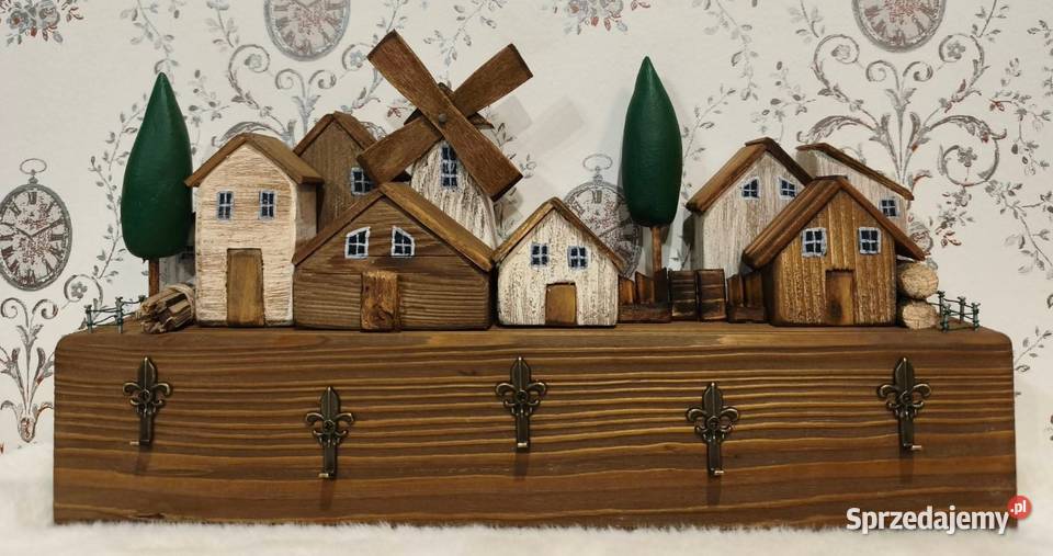 Wieszak na klucze dekoracja ścienna