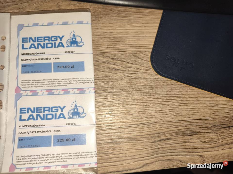 Bilety Energylandia wysoki sezon Gliwice