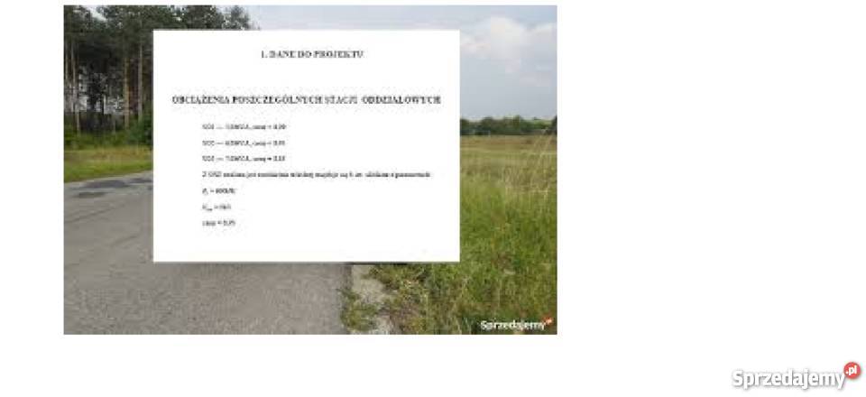 Projekt zasilania zakładu Elektroenergetyka Bukowa