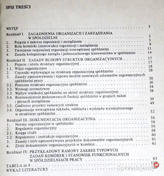 Zasady tworzenia wewnętrznej organizacji lubelskie