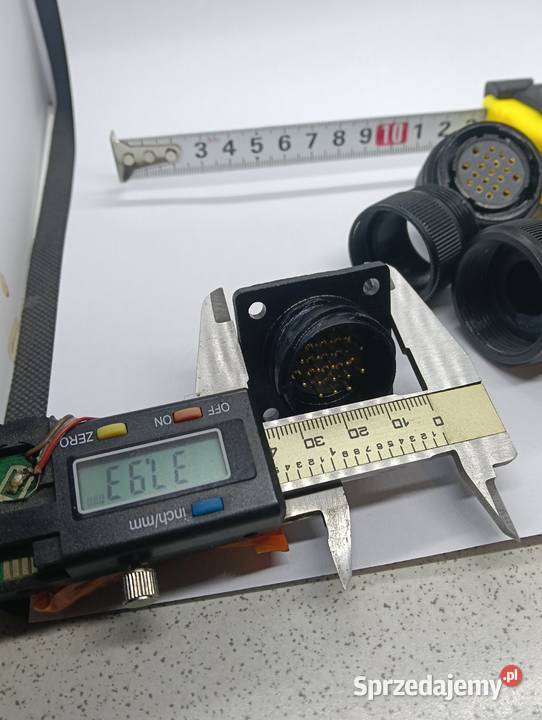 Złącze 19 pin komplet gniazdo wtyczka wojskowe Otwock