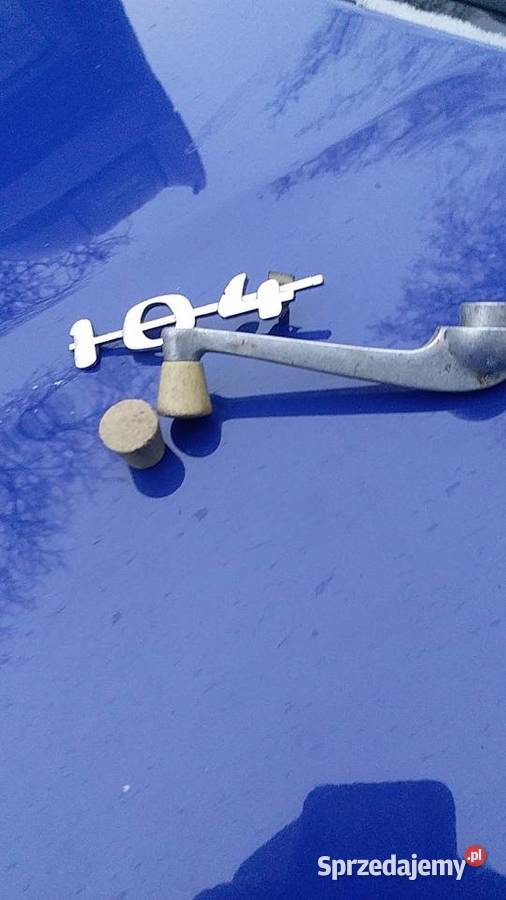 Warszawa SyrenaAluminiumŁadne pokrętłokorbka osobowe