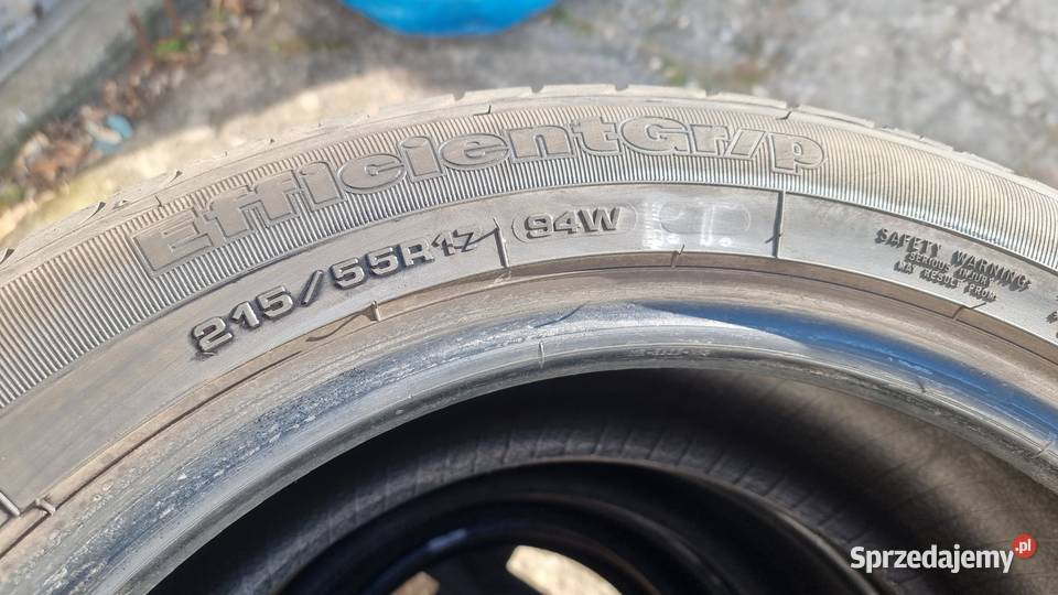 komplet 4x opony 21555r17 GoodYear EfficientGrip 55 Samochodowe
