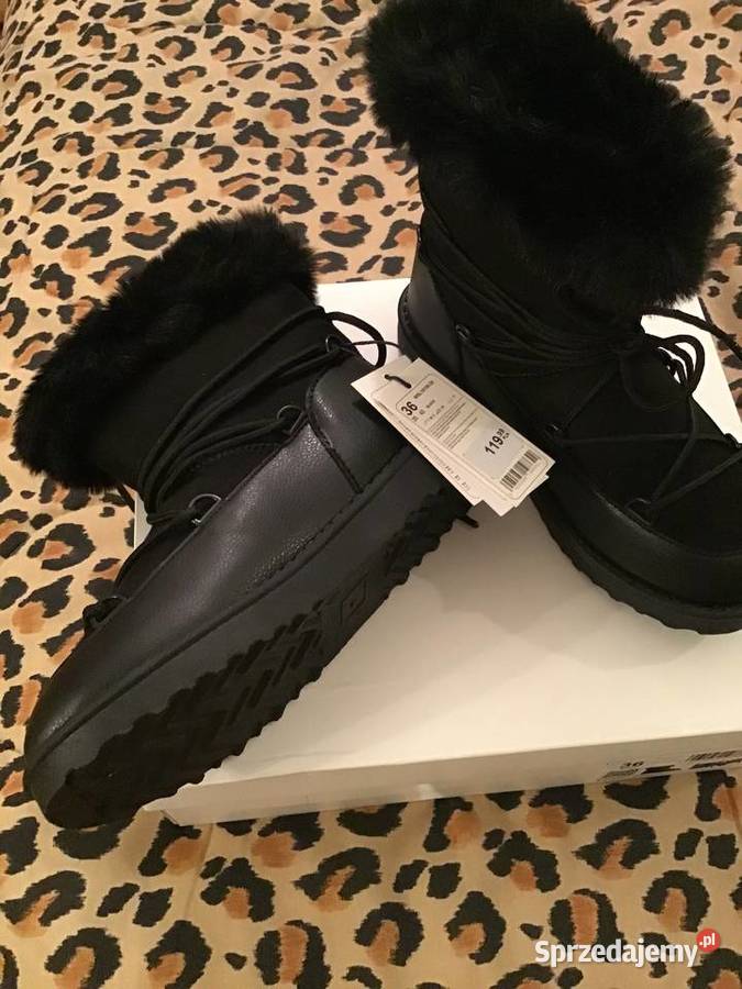 Nowe ciepłe buty na zimę 22cm Warszawa