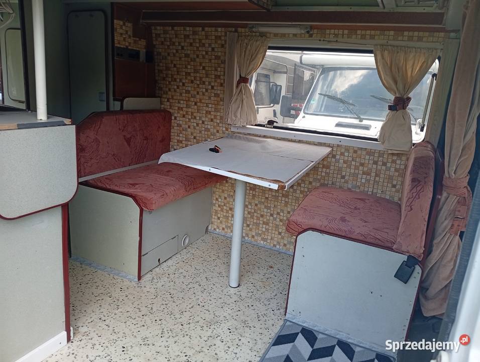 Mercedes MB100 kamper woda gaz ogrzewanie