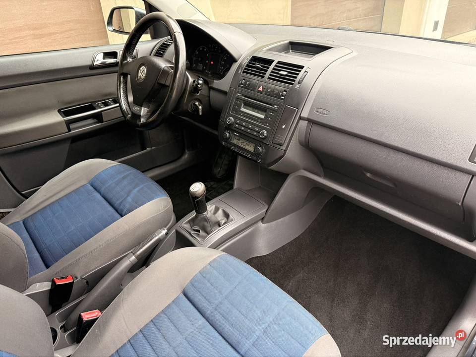 VW Polo 14 80 2007 Klimatronic tempomat PDC hak lakier metallic śląskie Będzin