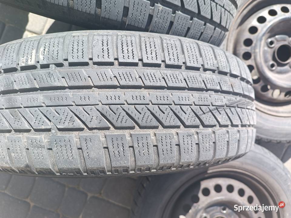 4x felga stalowa 55Jx14 ET45 4x opona zimowa