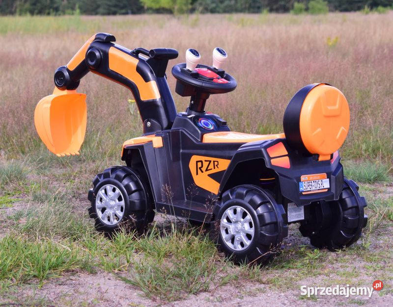 BAWIBUS traktor KOPARKA NA AKUMULATOR jeździk 3 lata+