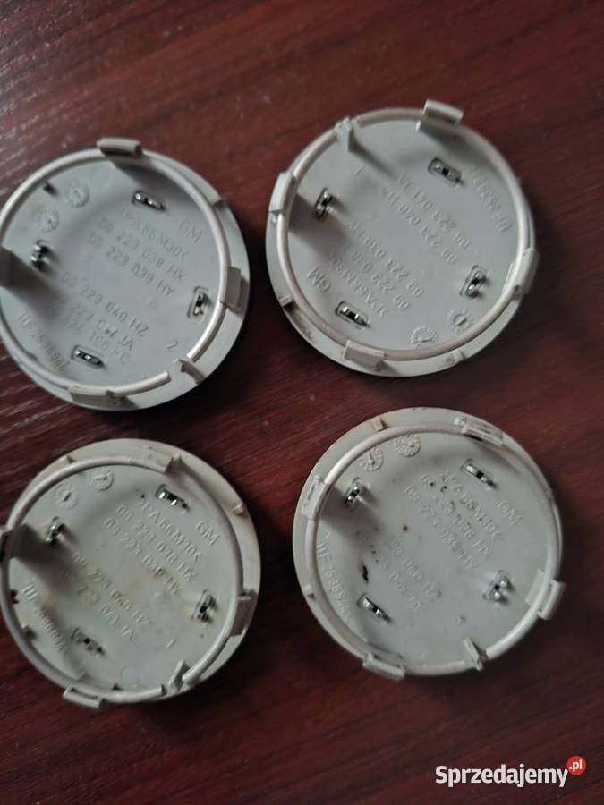 OPEL 4 ORYGINALNE DEKIELEKI DO FELG 60MM Zarzecze