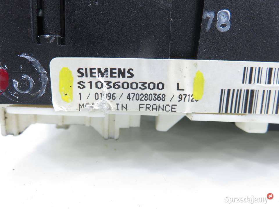 BSI RENAULT MEGANE I 16 S103600300L 77003297183J Skrzynki bezpieczników