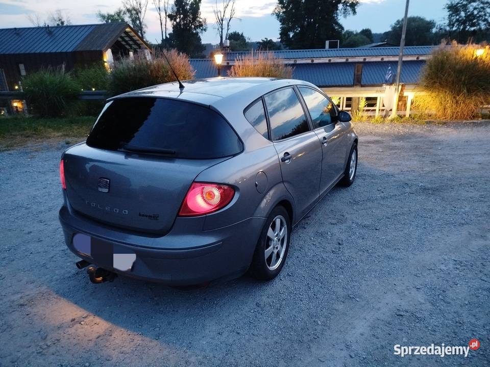Seat Toledo 16 benzyna 2005 hak ładny zadbany Wrocław sprzedam