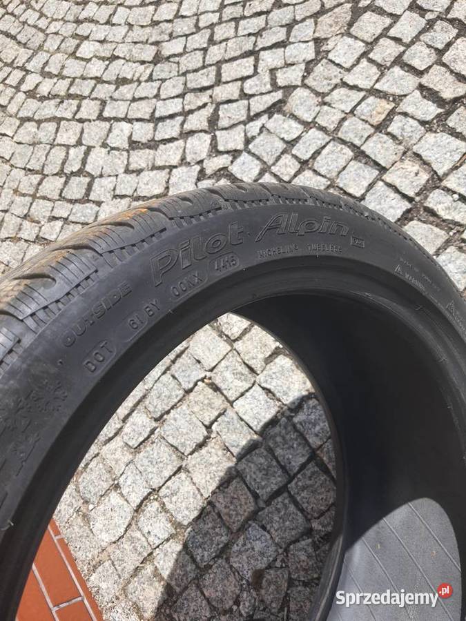 Komplet Opon MICHELIN 2554019 PILOT ALPIN zima Sieniawa sprzedam