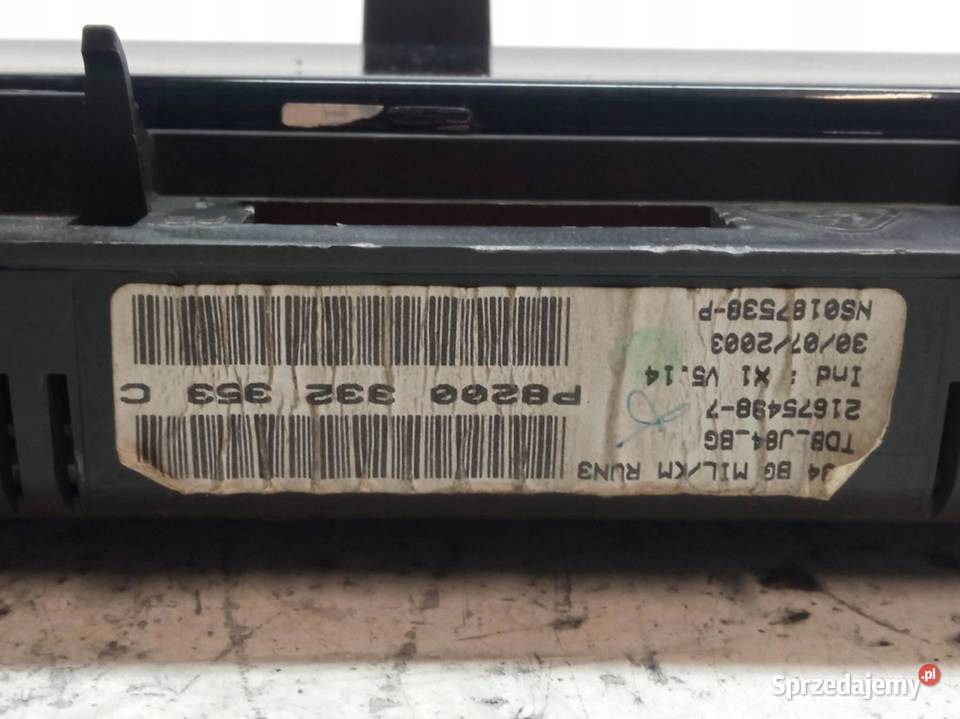 LICZNIK 8200332353C Renault Scenic II 20032009