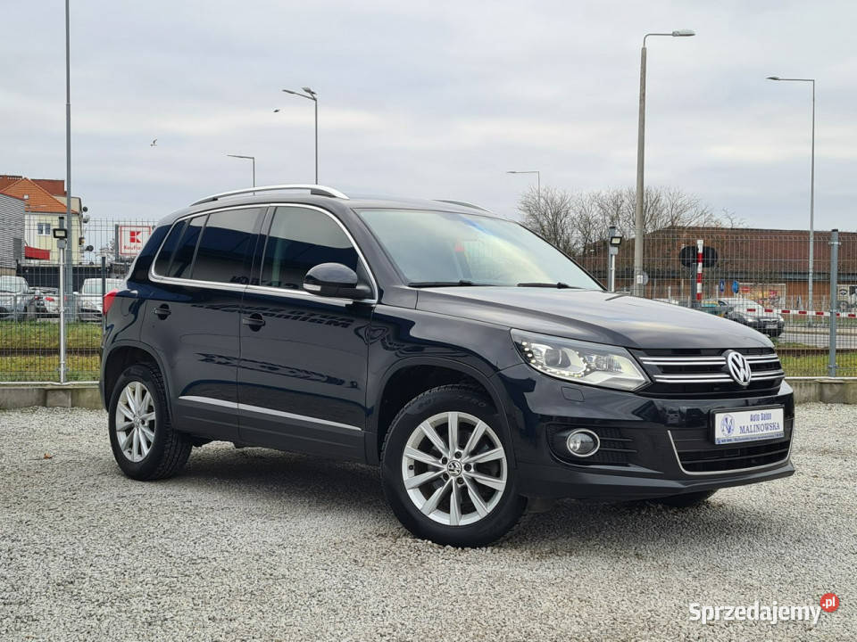 Volkswagen Tiguan 4x4 Skóra ElGrzane Fotele Navi Wągrowiec