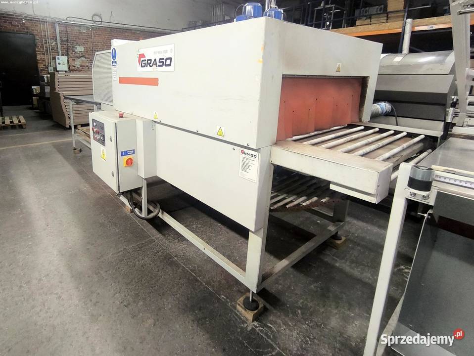 Zgrzewarka kątowa z tunelem grzewczym GRASO PK sprzedam