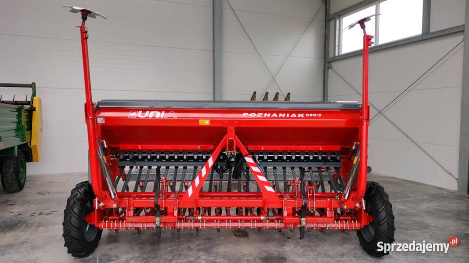 Siewnik zbożowy Unia Poznaniak 5503 z 2020 roku Rolnictwo Łuków