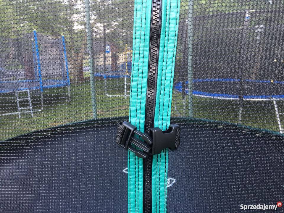 Trampolina Profesjonal 252 Zielona Czarna Pozostałe Poznań