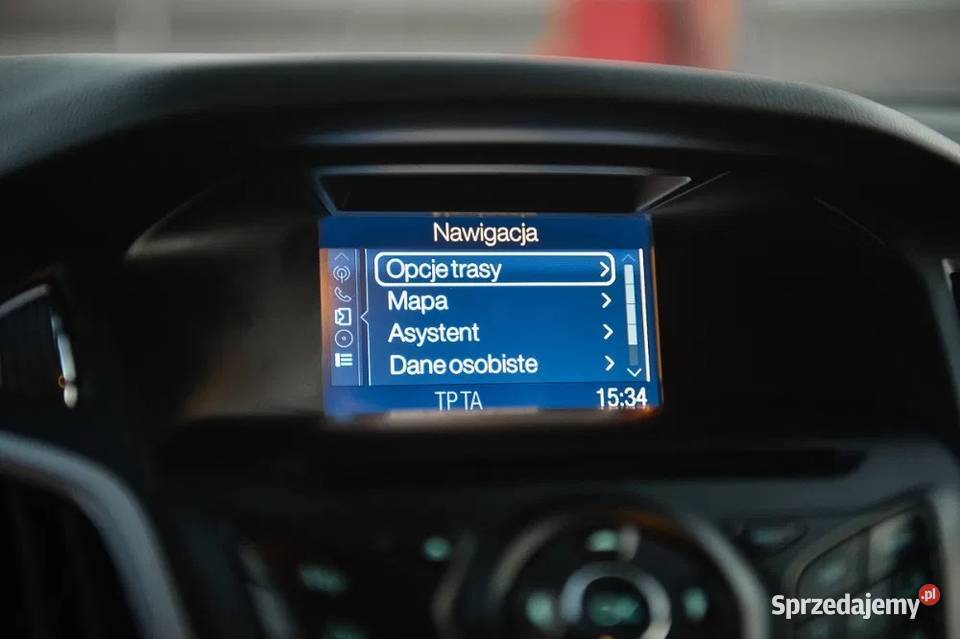 Ford MFD LOW nawigacja czarny ciemny ekran Szczecinek