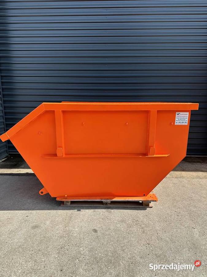 Kontener mulda koleba 3m3 kontener na złom Niedrzew Pierwszy