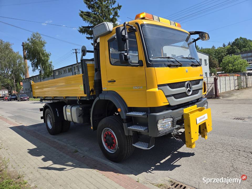 MercedesBenz AXOR 1824 4x4 4WD AWD BLOKADY Napęd 2 lub więcej osi Łańcut