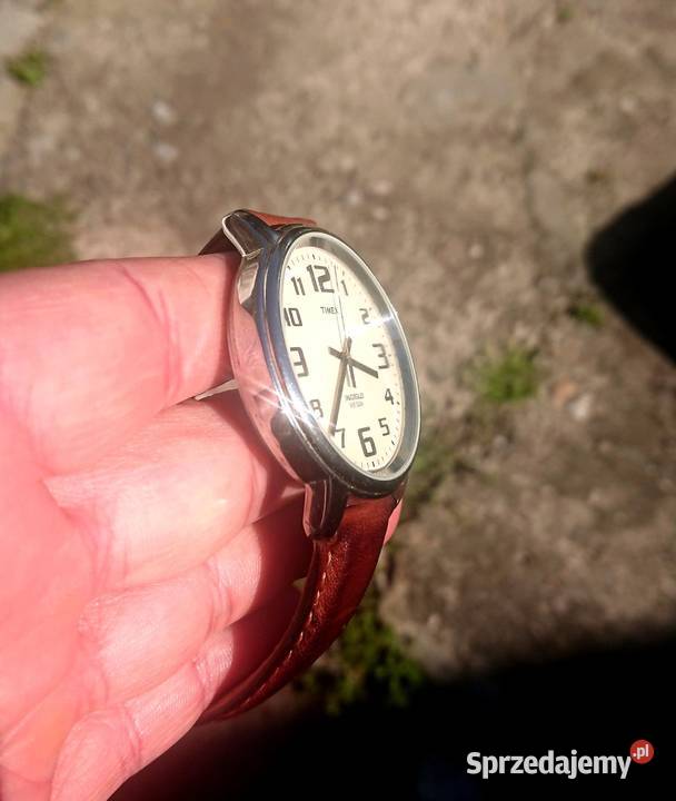 Zegarek Timex Męski 43mm Indiglo 50M Pasek Ecru Tarnów