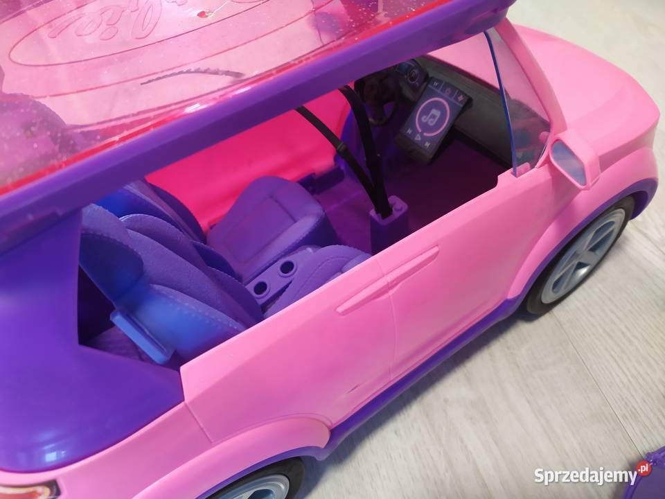 Samochód Barbie zestaw z perkusją kolumną i Samochody i pojazdy Zielona Góra