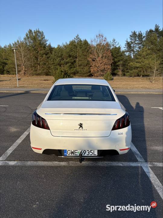 Peugeot 508 20 163 2011 Biała Perła Bolszewo sprzedam