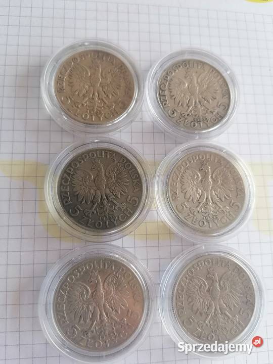 5zl głowa Kobiety Numizmatyka