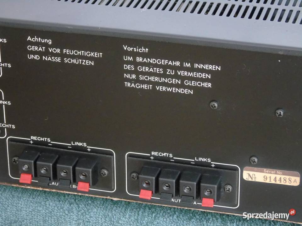 Wzmacniacz Music Hall HVS 2002 Vintage DOSTAWA Wzmacniacze i pokrewne podkarpackie Jasło