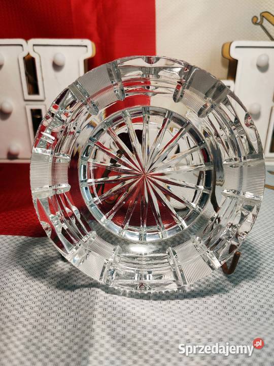 POPIELNICA vintage kryształ