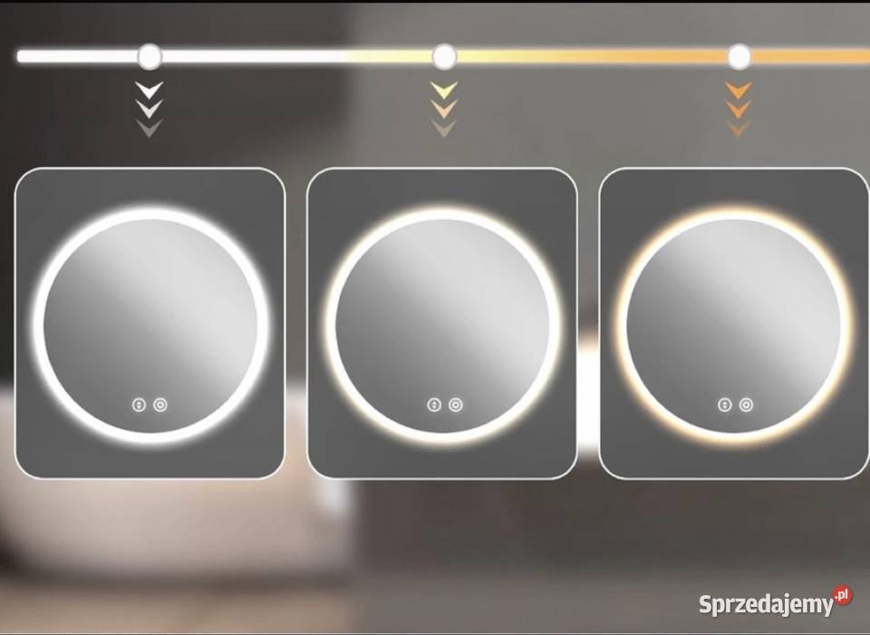 Lustro łazienkowe podświetlane YOLEO R01M61 60 Książ Wielkopolski