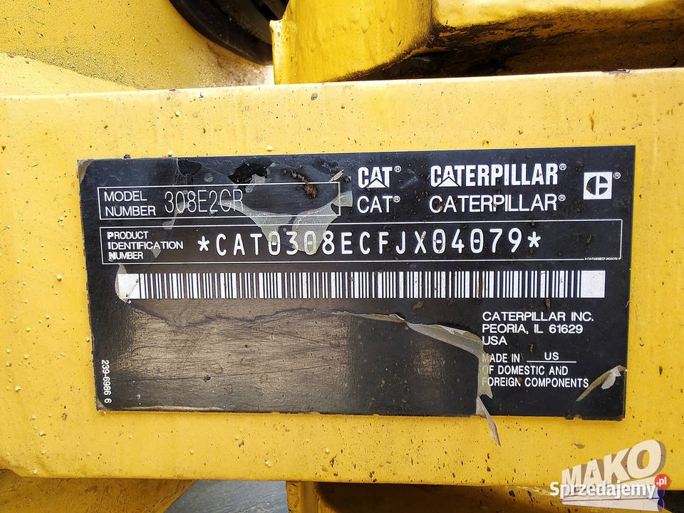 Koparka midi CAT 308E2CR Caterpillar 308 E2 CR