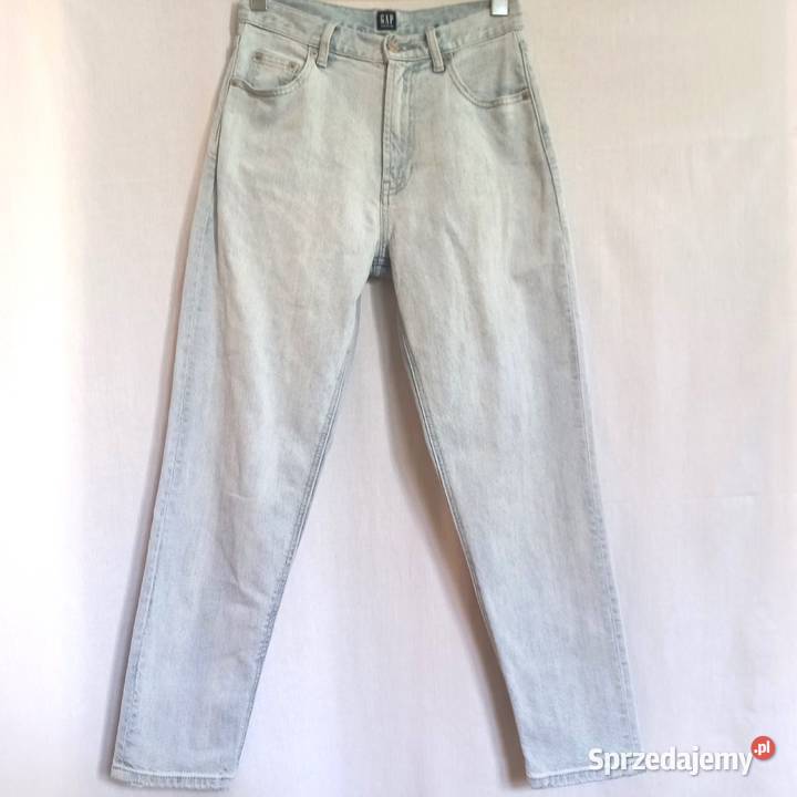 Spodnie damskie Mom Jeans r 36 GAP wysoki stan