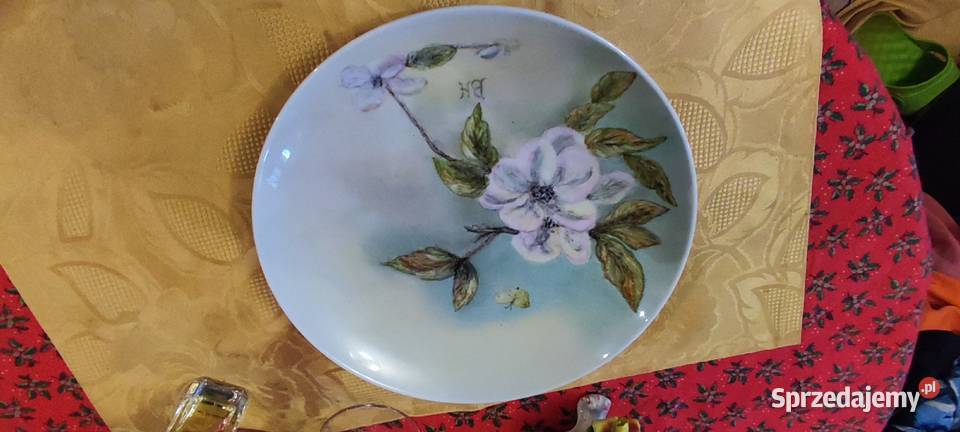 Duży talerz kolekcjonerski do powieszenia Wrocław sprzedam