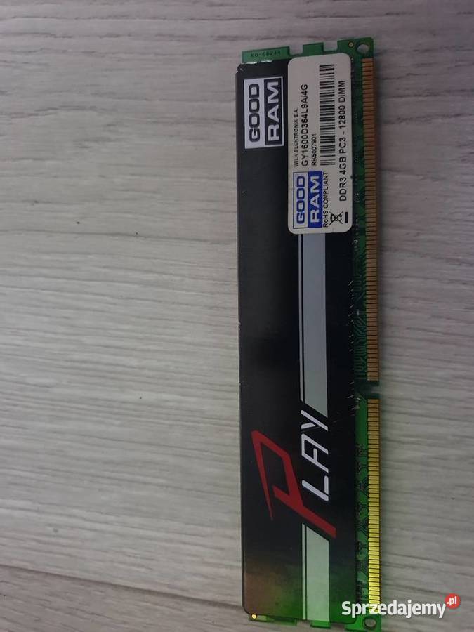 Sprzedam ram ddr3 4 gb Konopiska