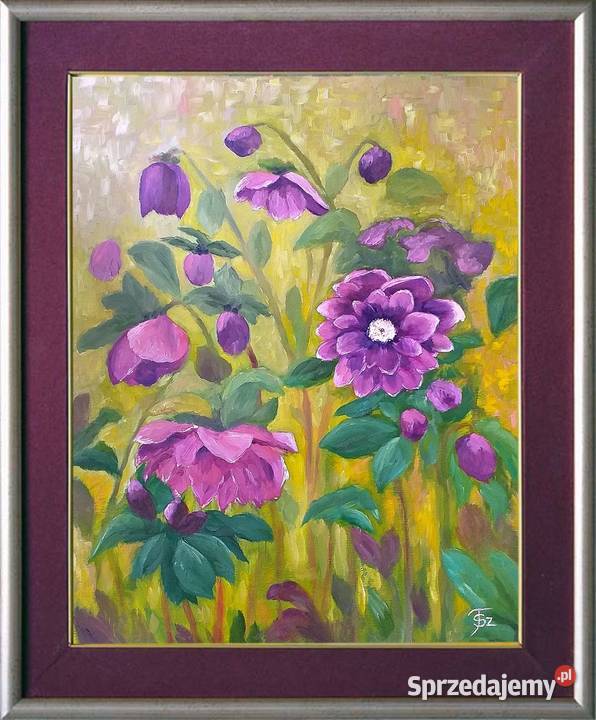 Obraz olejny Ciemierniki Lublin sprzedam