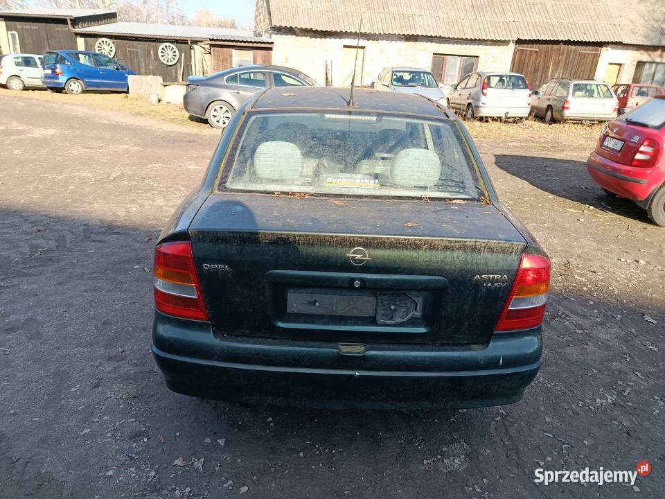 Opel Astra G 14 1999 r dawca części Szklarka Myślniewska