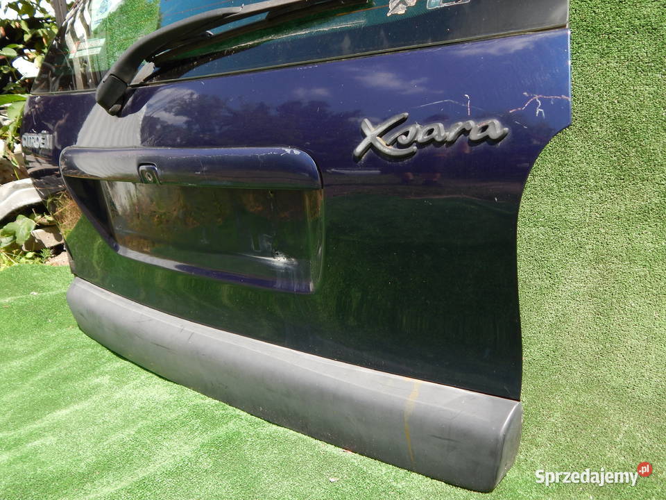 CITROEN XSARA TYLNA KLAPA POKRYWA BAGAŻNIKA osobowe Warszawa