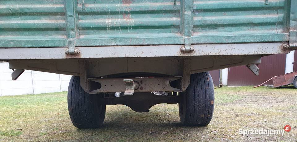 Przyczepa jednoosiowa sztywna star nie wywrotka nieuszkodzony Nowa Brzeźnica