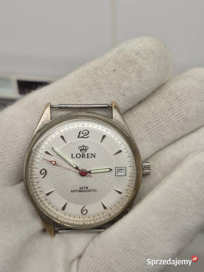 Meski zegarek Loren Chorzów
