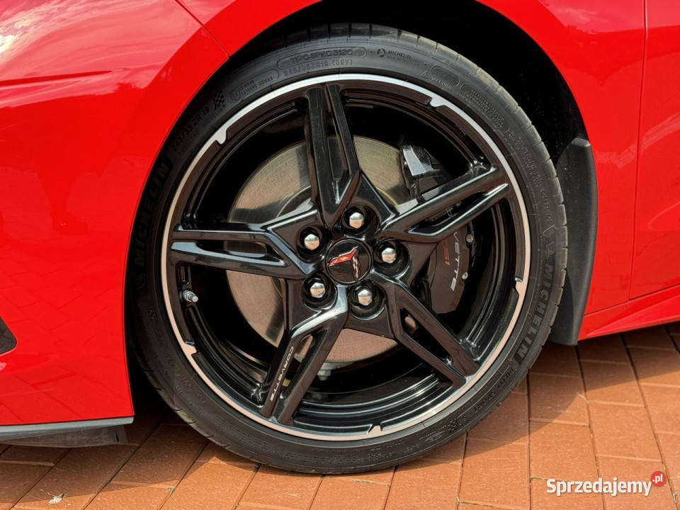 Chevrolet Corvette C8 Cabrio 62 V8 Salon Full regulowane zawieszenie Motoryzacja Widełki