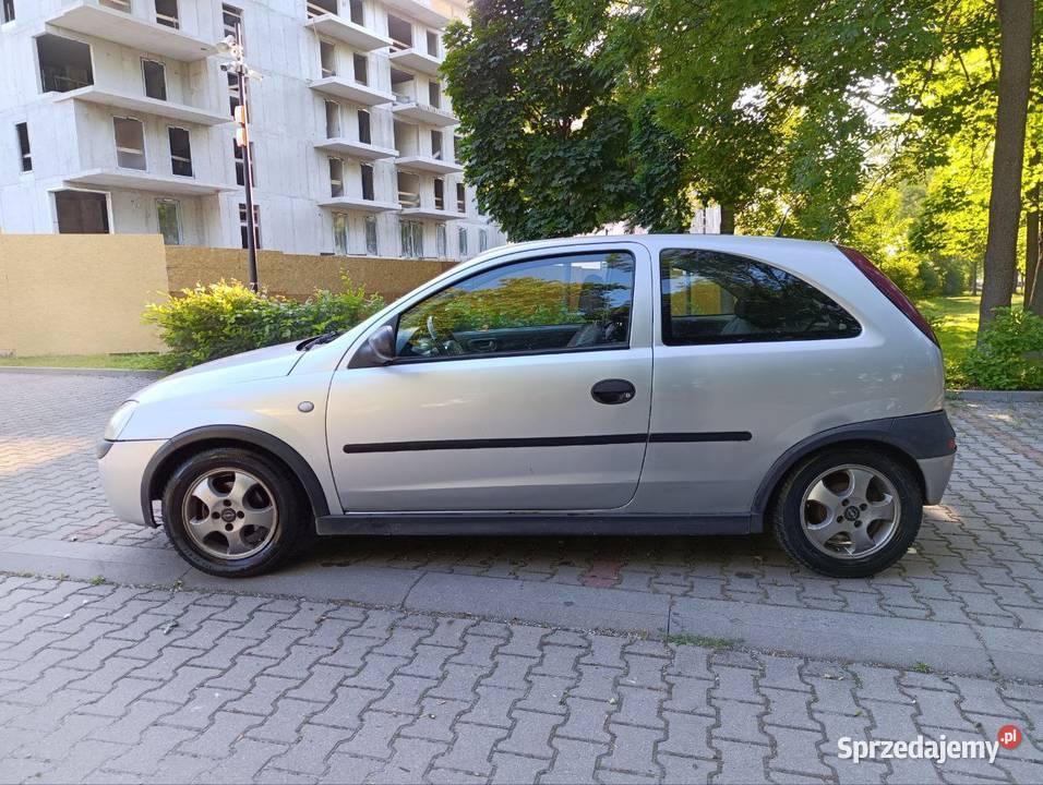 Opel Corsa C 12 benzyna 2001 poduszka powietrzna Corsa Kraków