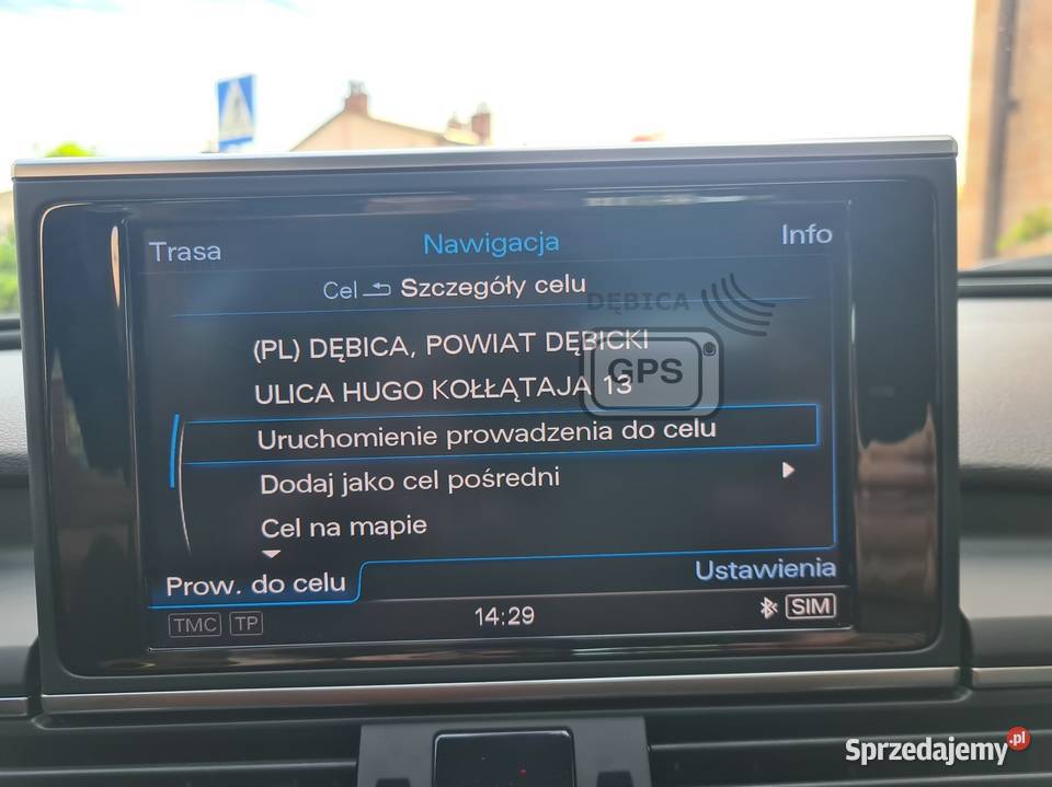 Polskie Menu Lektor Audi USEU MMI 3G A4 A5 A6 A7 Dębica