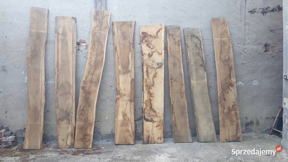 Deska dębowa brus monolit sezonowane